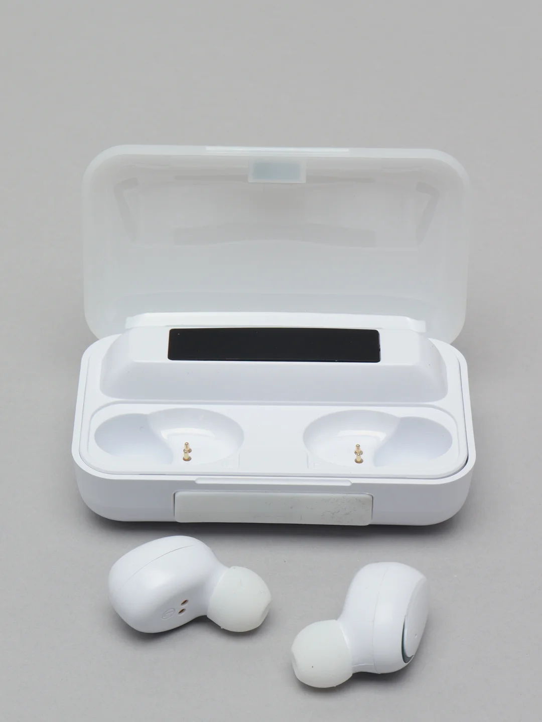 Аметистовый беспроводные наушники F9 с микрофоном, Power Bank