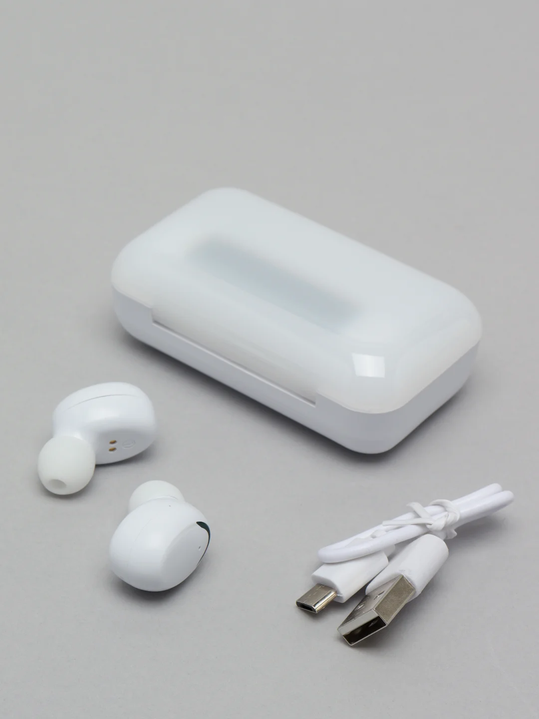 Аметистовый беспроводные наушники F9 с микрофоном, Power Bank