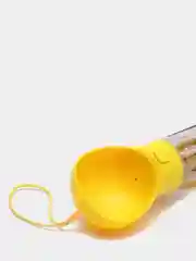 Желтый поилка для животных, дорожная