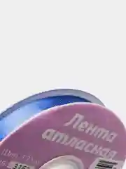 Темно-синий лента атласная 12 мм, рулон 27 м