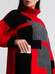 Алый свитер ecopooh "Комо"