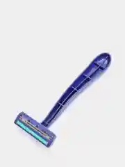 Белый бритва Legend Steel одноразовая, двойное лезвие, с тефлоновым покрытием, 3 штуки