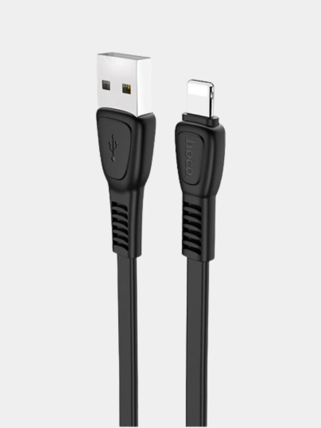 Белый usb-кабель HOCO X40 для зарядки и передачи данных Lightning/Micro USB/Type-C, 2.4A, 1 м