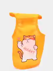 Оранжевый маечка для кошек и собак