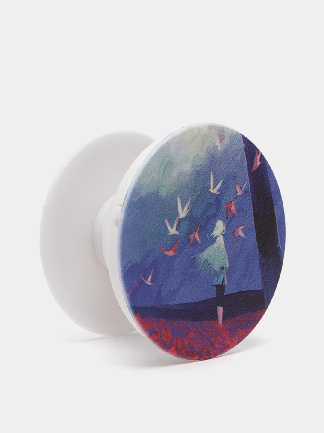 Мятный попсокет Popsocket держатель для телефона и наушников, космос луна месяц свет небо звезда