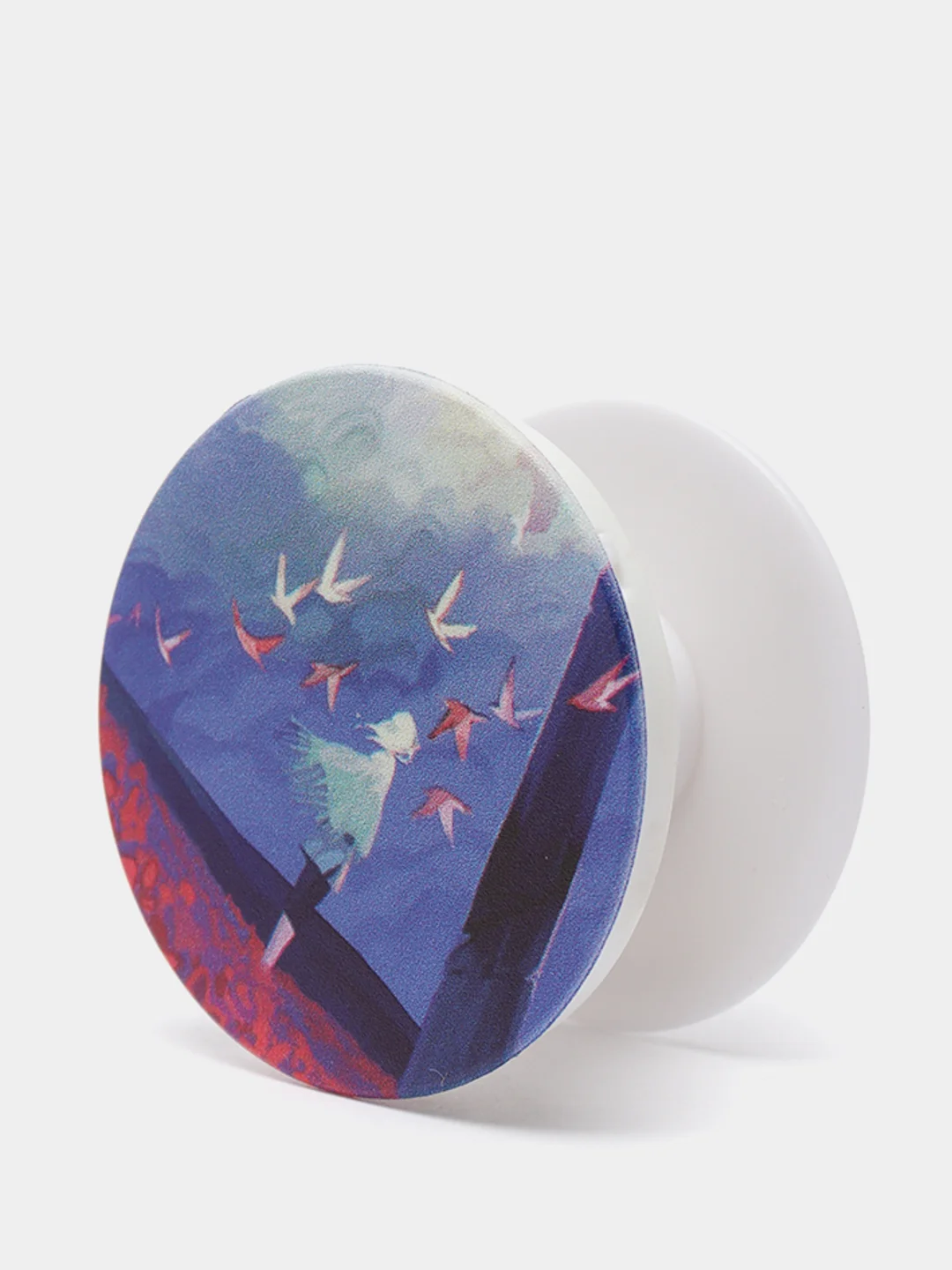 Мятный попсокет Popsocket держатель для телефона и наушников, космос луна месяц свет небо звезда