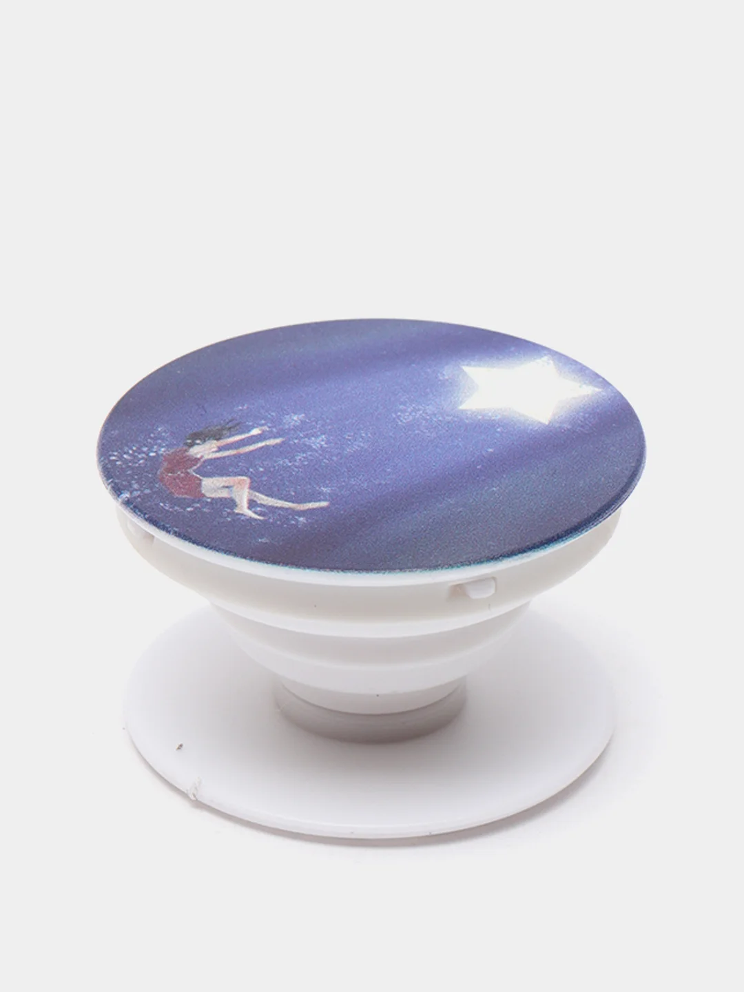 Морской попсокет Popsocket держатель для телефона и наушников, космос луна месяц свет небо звезда