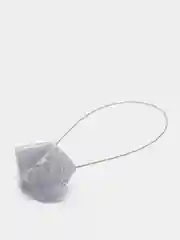 Серый меланж подхват для штор "Кварц", магнитный, 2-сторонний