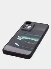 Зеленый чехол с ярким рисунком/принтом на Xiaomi Note 11 Pro+ 5G (Китайская версия)