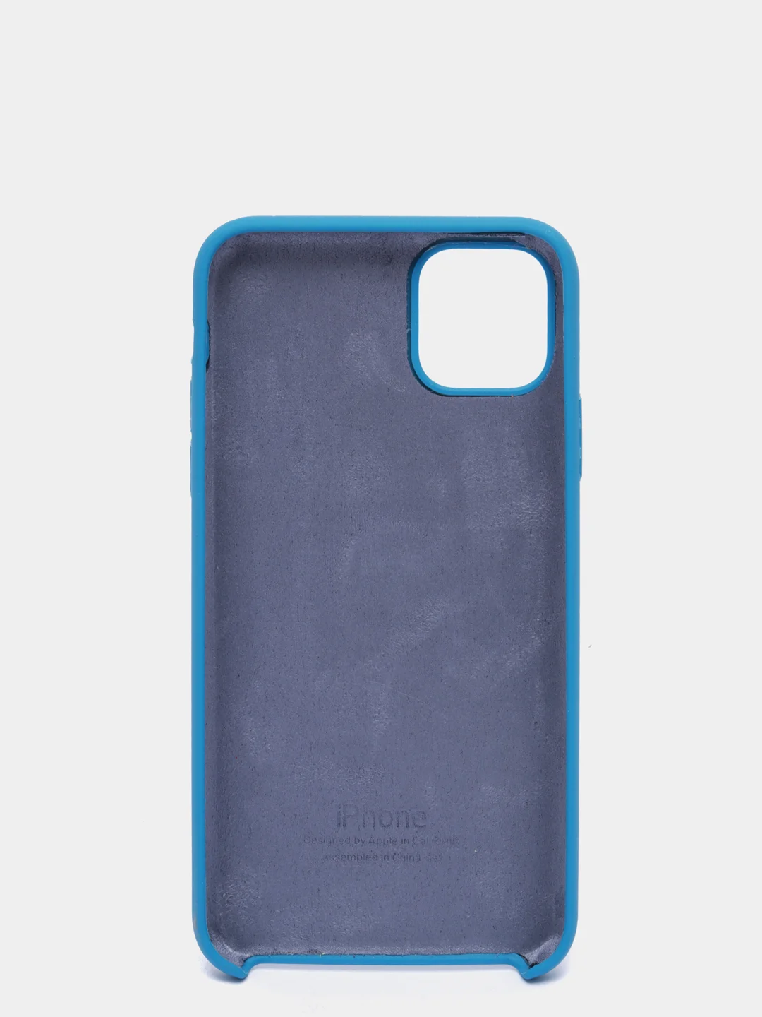 Синий меланж чехол силиконовый для iPhone  Silicone 7/8/,7/8 Plus,X/ XS,XS Max,XR,11,11 Pro,11 Pro Max