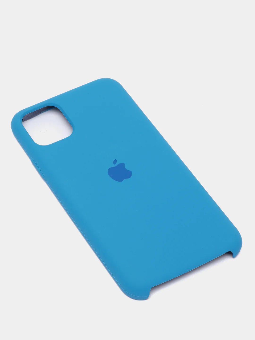 Синий меланж чехол силиконовый для iPhone  Silicone 7/8/,7/8 Plus,X/ XS,XS Max,XR,11,11 Pro,11 Pro Max