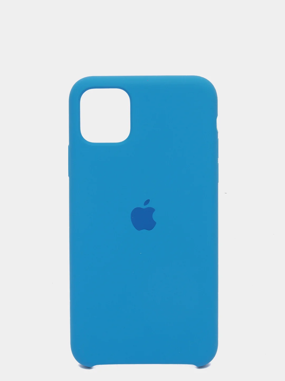 Синий меланж чехол силиконовый для iPhone  Silicone 7/8/,7/8 Plus,X/ XS,XS Max,XR,11,11 Pro,11 Pro Max