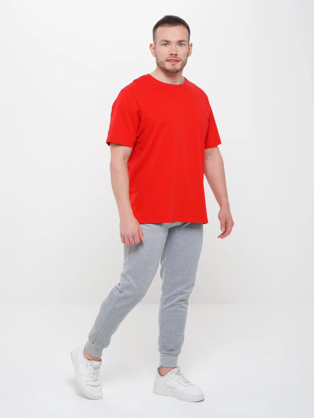 Серый брюки спортивные мужские BOY 21G212