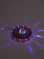 Белый rgb освещение с 48 светодиодами, прозрачное