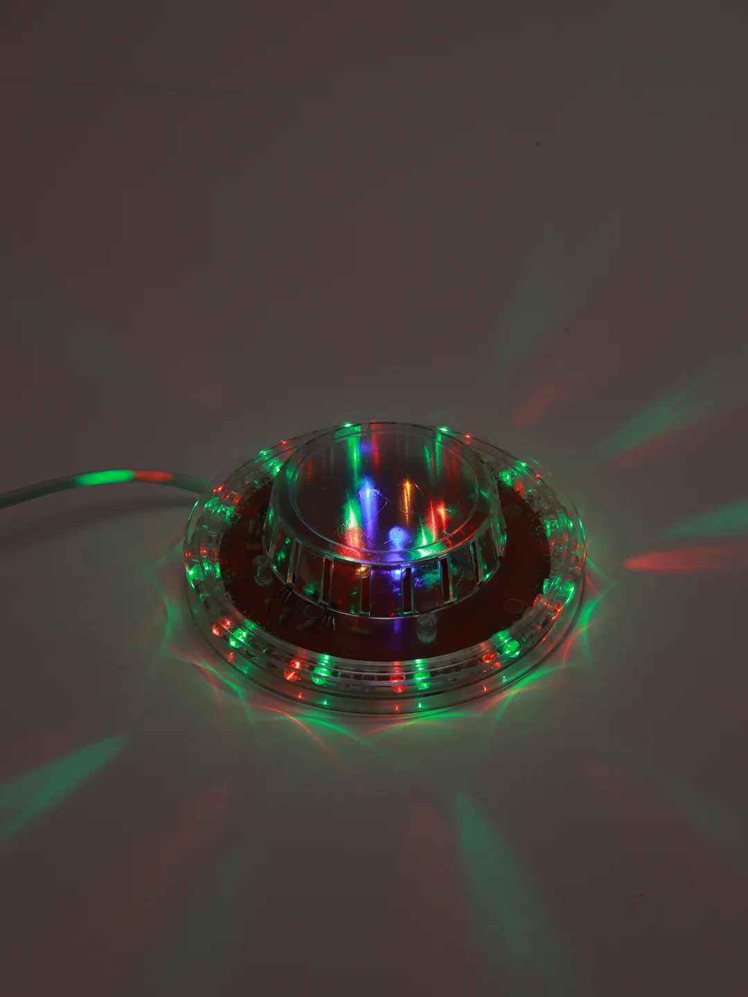 Белый rgb освещение с 48 светодиодами, прозрачное