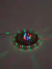 Белый rgb освещение с 48 светодиодами, прозрачное