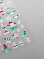 3D наклейки для ногтей, светящиеся в темноте