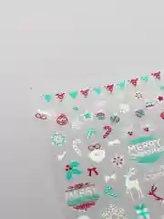 3D наклейки для ногтей, светящиеся в темноте