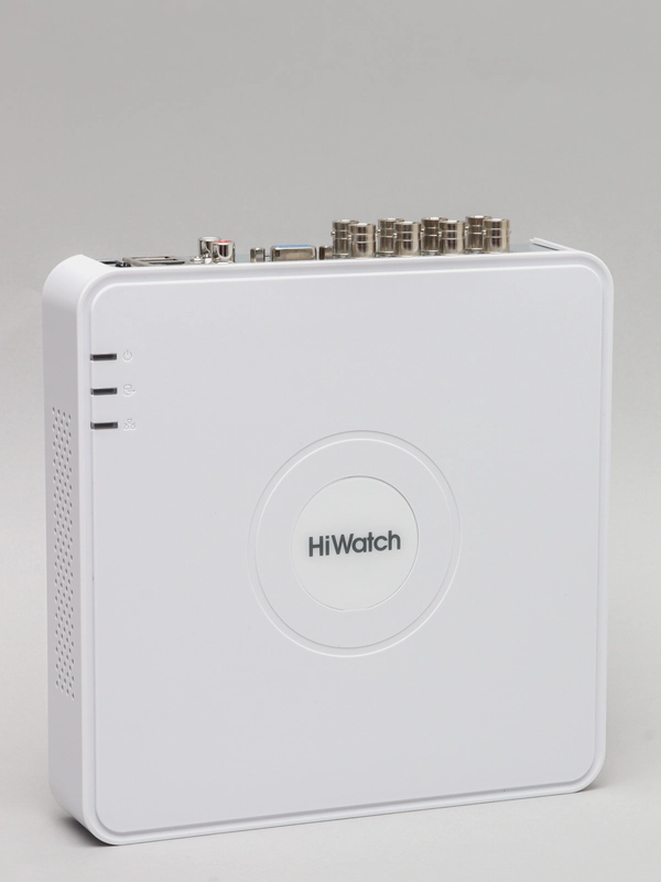 DVR-108P-G/N Видеорегистратор HiWatch 8-ми канальный гибридный HD-TVI регистратор+2 IP