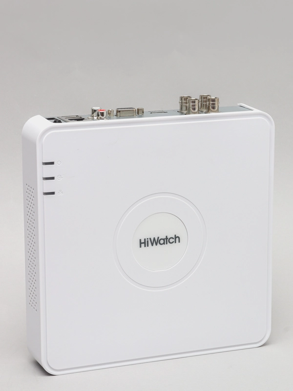 DVR-104P-G Видеорегистратор HiWatch 4-х канальный гибридный HD-TVI регистратор+1 IP