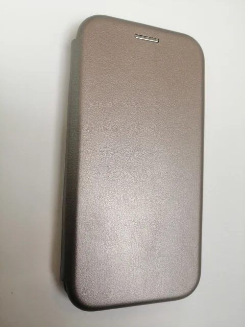 Бордовый чехол-книга магнитный с подставкой, с визитницей Samsung J5 17