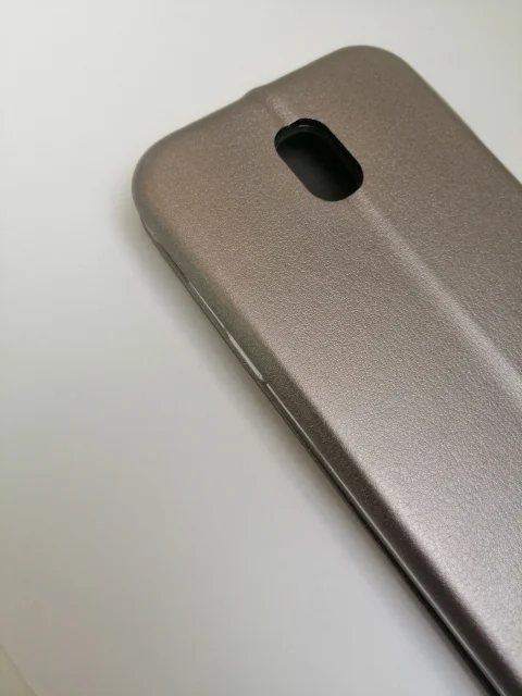 Бордовый чехол-книга магнитный с подставкой, с визитницей Samsung J5 17