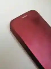 Бордовый чехол-книга магнитный с подставкой, с визитницей Samsung J5 17