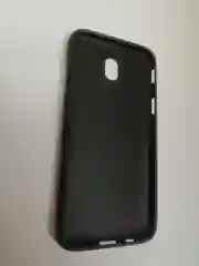 Рыжий силиконовый усиленный чехол Samsung J5 17