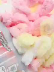 Пудровый пряжа Alize Puffy fine Color Пуффи Файн Колор петельки