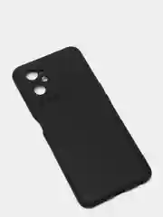 Чехол на Realme 9i силиконовый, черный, матовый