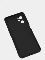 Чехол на Realme 9i силиконовый, черный, матовый