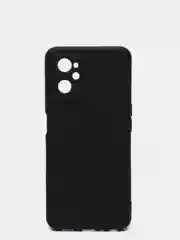 Чехол на Realme 9i силиконовый, черный, матовый