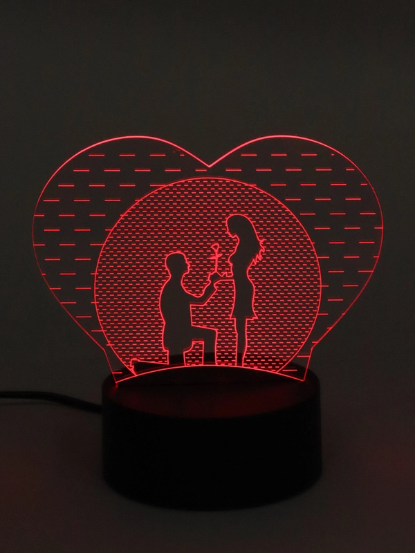 3D ночник сердце