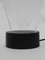 Синий 3d ночник сердце