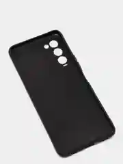 Чехол на Tecno Camon 18P, силиконовый, черный, матовый