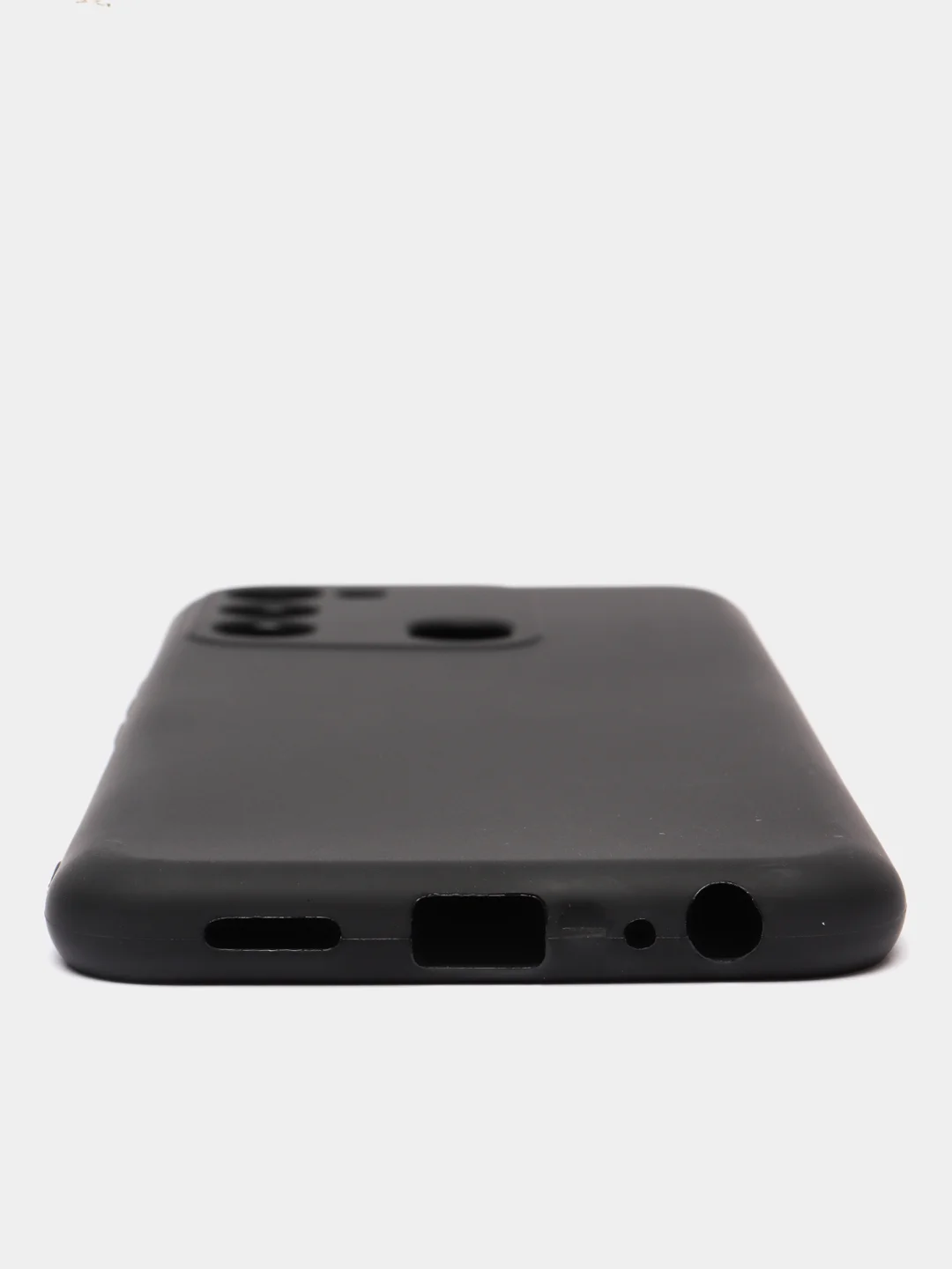 Чехол на Tecno Spark 8C / TECNO Spark GO 2022 силиконовый, черный, матовый