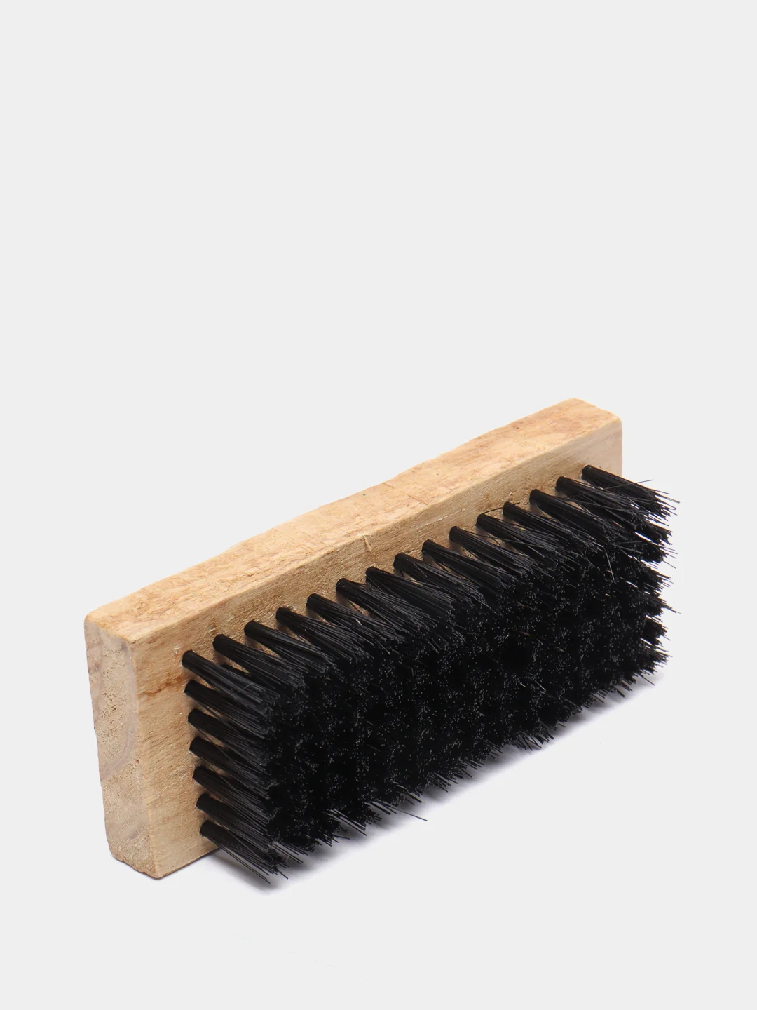 Щетка для обуви деревянная, размер 100*45*30mm
