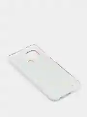 Лазурный чехол Realme C21 Реалми С21 силиконовый с мраморным рисунком