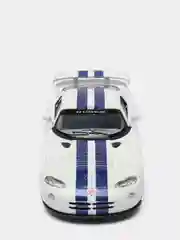 Белый dodge Viper GTSR KINSMART KT5039D