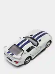 Белый dodge Viper GTSR KINSMART KT5039D