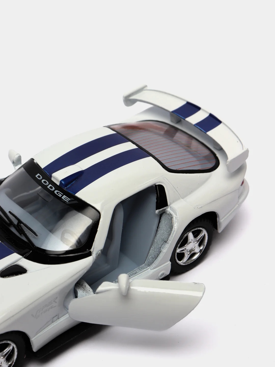Белый dodge Viper GTSR KINSMART KT5039D