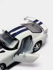 Белый dodge Viper GTSR KINSMART KT5039D