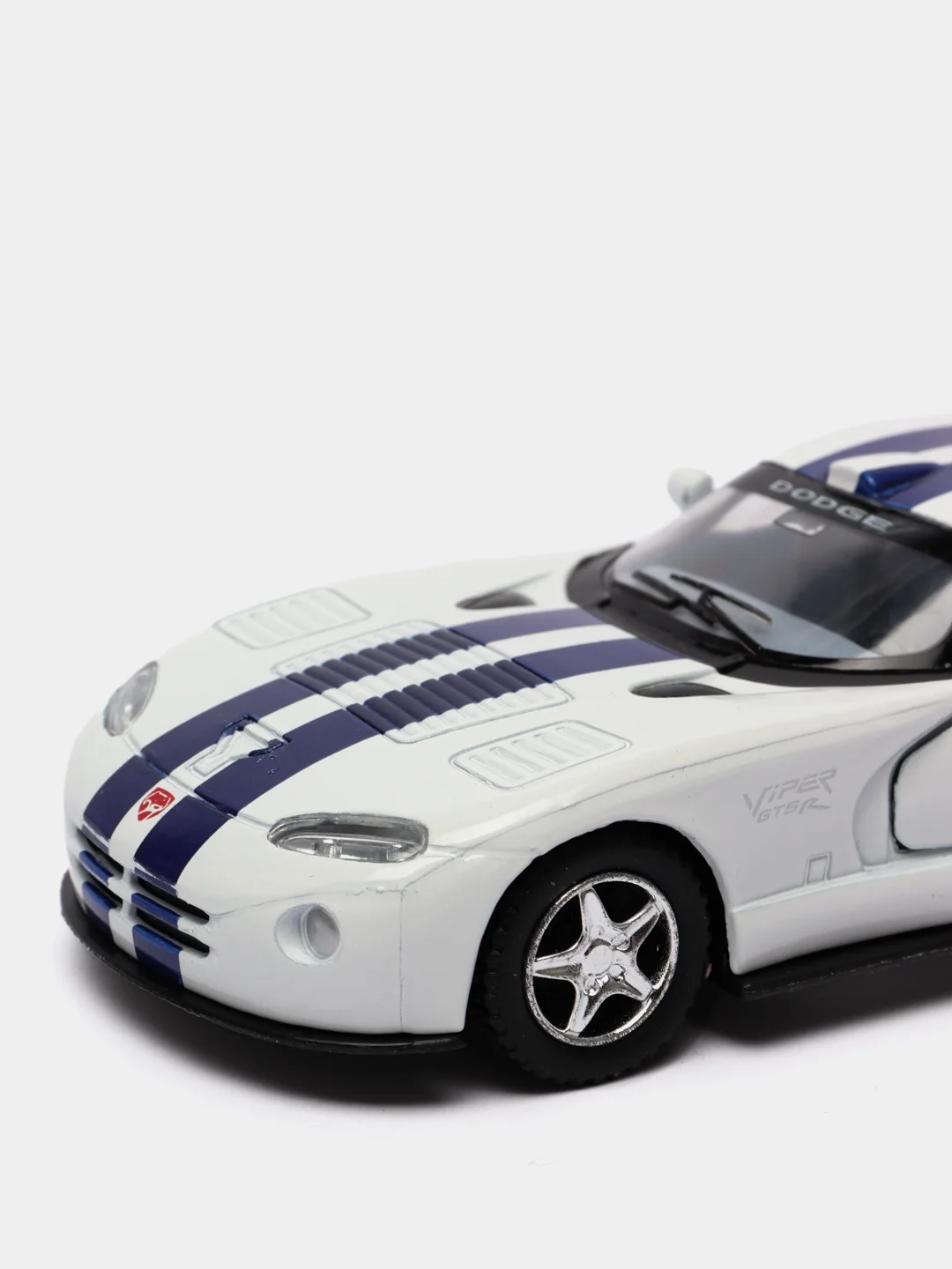 Белый dodge Viper GTSR KINSMART KT5039D