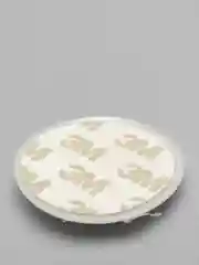 Белый защита стен от ударов дверной ручкой