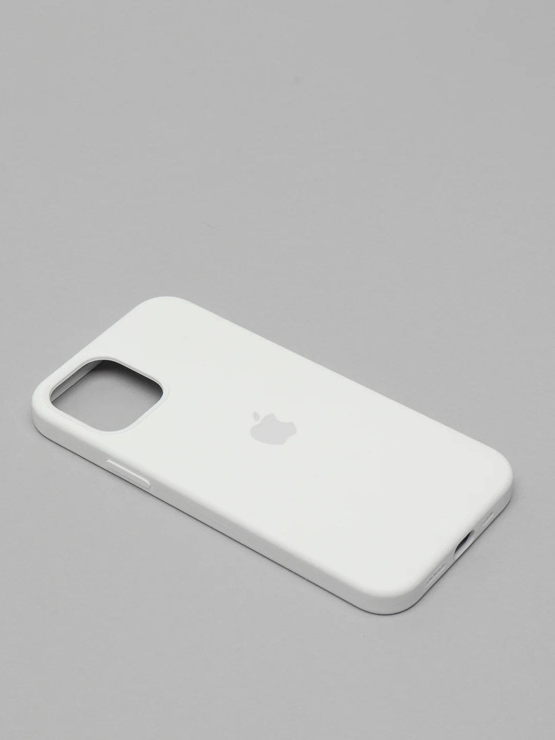 Прозрачный чехол Silicone Case для iPhone 12 / iPhone 12 Pro, закрытый низ