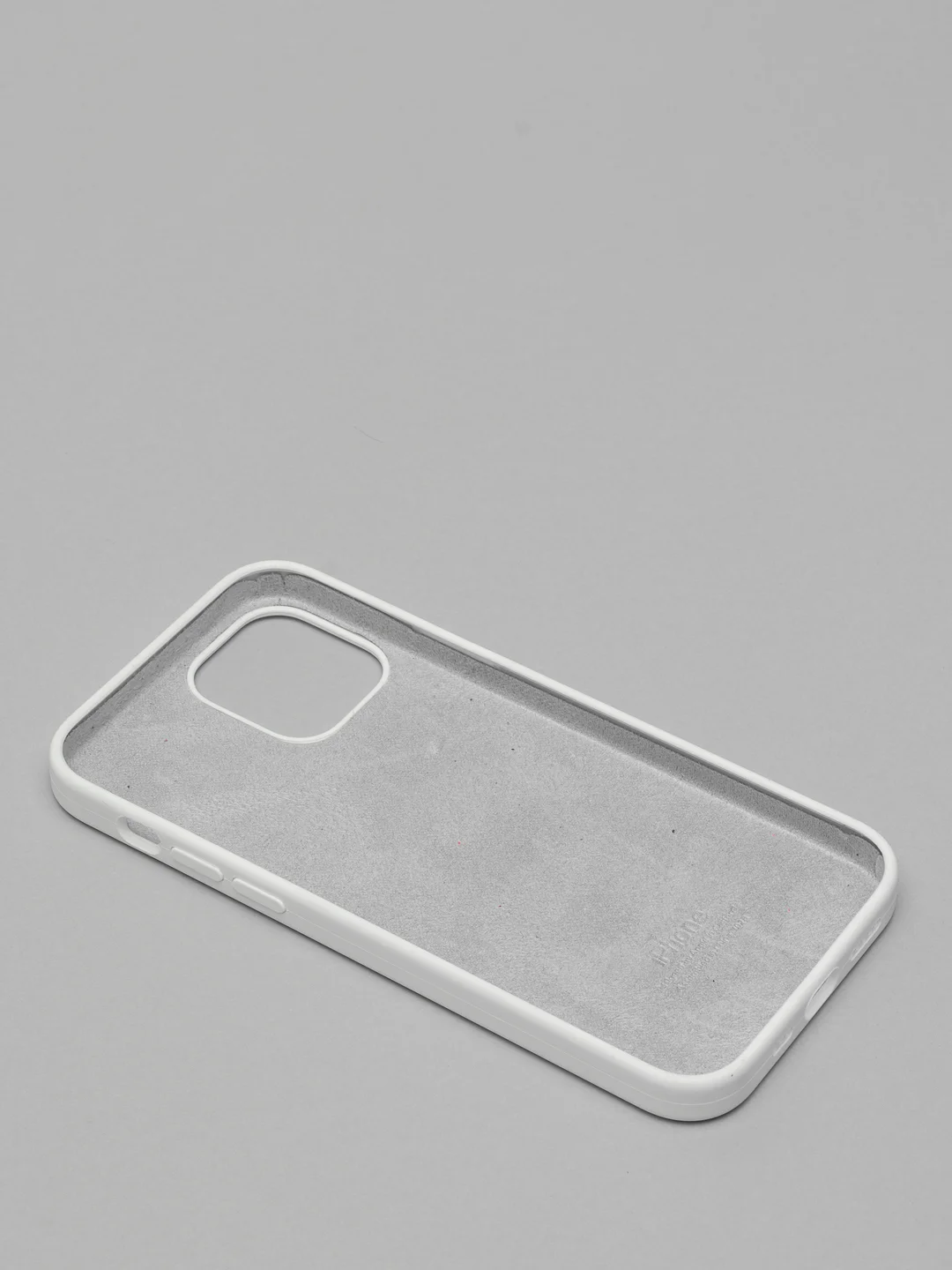 Прозрачный чехол Silicone Case для iPhone 12 / iPhone 12 Pro, закрытый низ