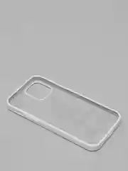 Прозрачный чехол Silicone Case для iPhone 12 / iPhone 12 Pro, закрытый низ