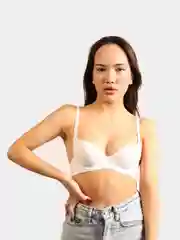 Белый бюстгальтер женский
