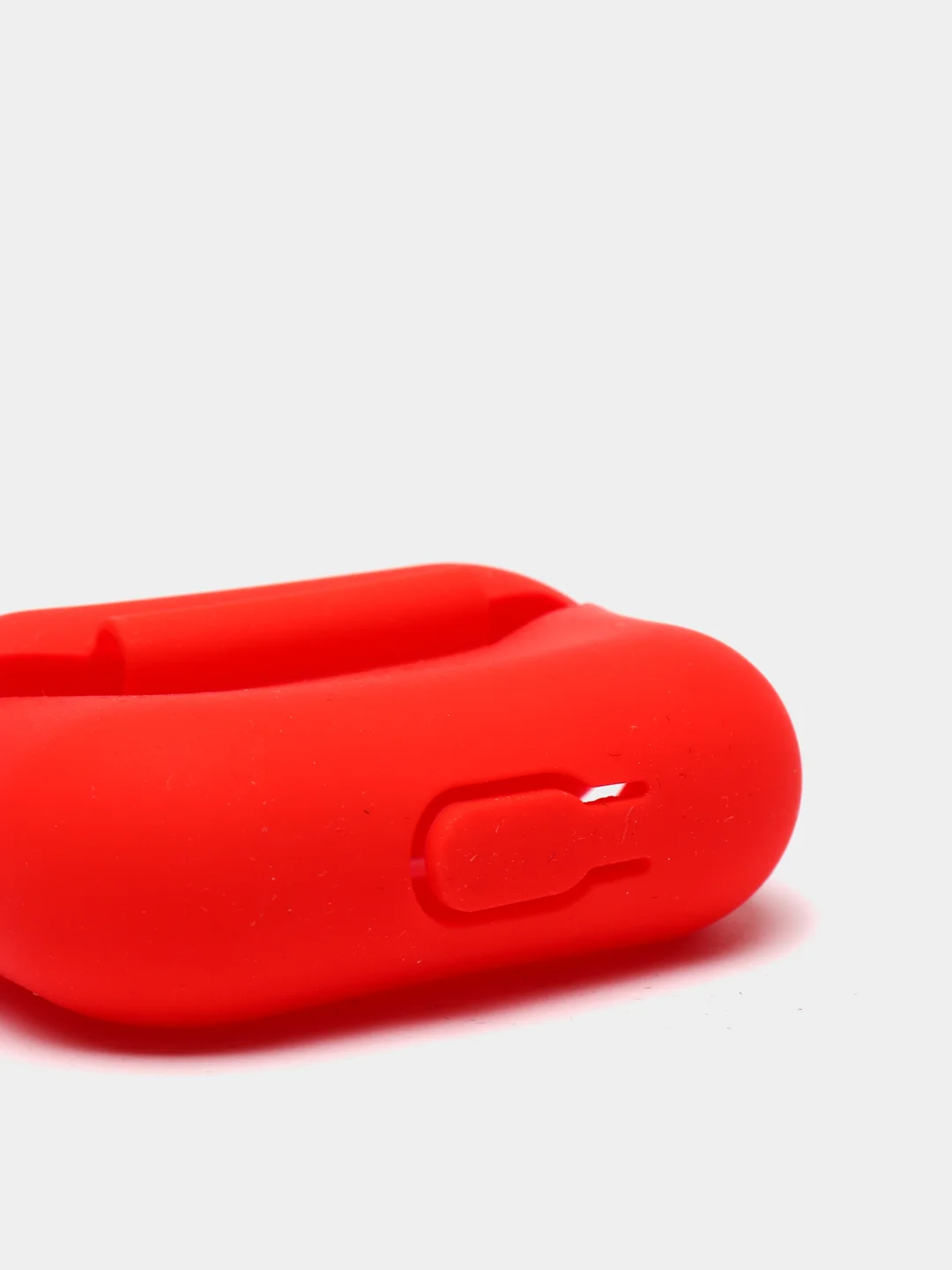 Красный силиконовый чехол для AirPods 1 и 2