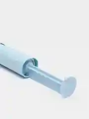 Голубой ролик - щетка для чистки одежды и ковров от шерсти, волос, многоразовый